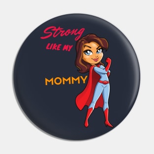 strong like mom shirt -Funny gift for a mom- Funny Mom Shirt -strong mama-mom to be T-shirt-fitness mom T-shirt mom top Pin