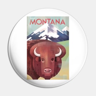 Visit Montana Pin