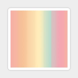 Vintage Rainbow Sunset Feeling Magnet