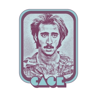 Nicolas Cage / Retro Style Fan Art Design T-Shirt