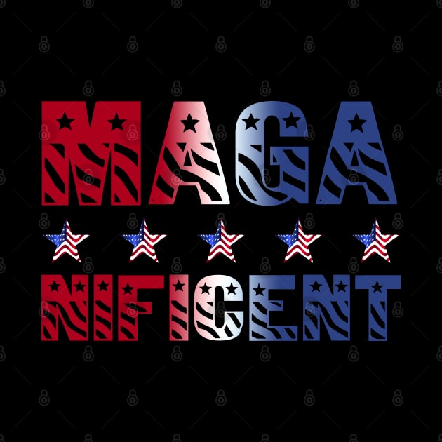 MAGAnificent - Republican MAGA Shirt by Styr Designs