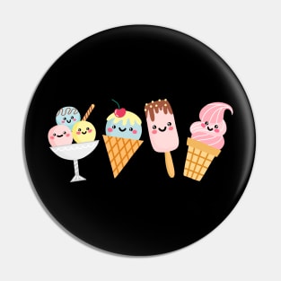 Ice cream lover for summer Pin