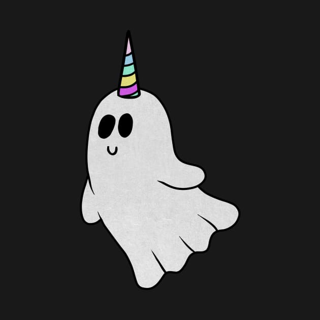 Unicorn Ghost, Cute Halloween Costume Gift by dukito