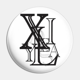 Dyslexia design Pin