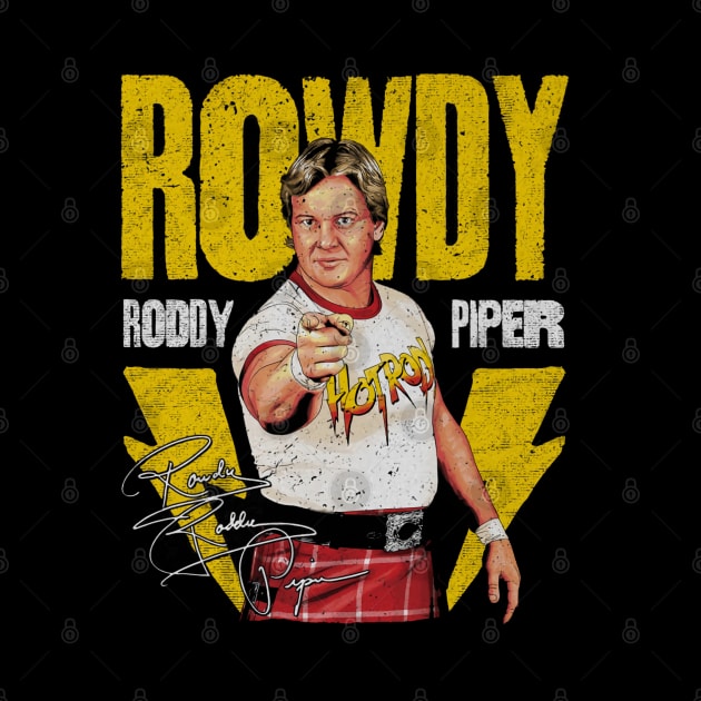 Roddy Piper Lightning by MunMun_Design