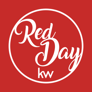 Red Day Cursive T-Shirt