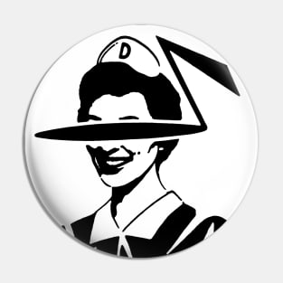 Danceteria Logo Pin