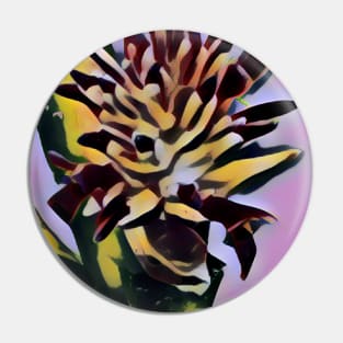 Pop Art Bromeliad Pin