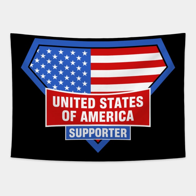 USA American Super Flag Tapestry by ASUPERSTORE