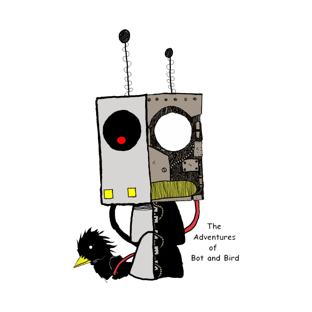 Official The adventures of bot and bird by Gryphdon