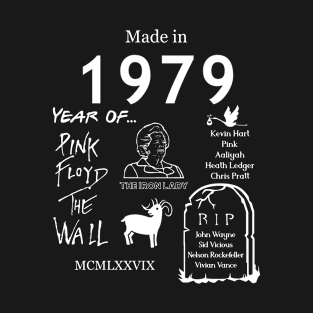 Made in 1979 T-Shirt