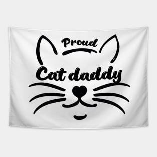 Proud cat daddy Tapestry