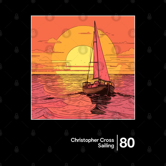 Christopher Cross / Minimalist Graphic Design Artwork by saudade