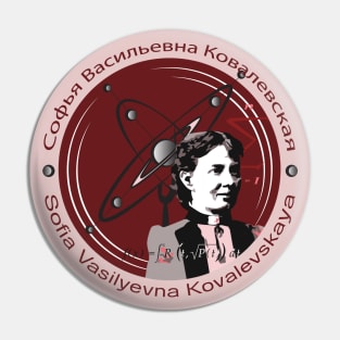 Sofia Kovalevskaya Pin