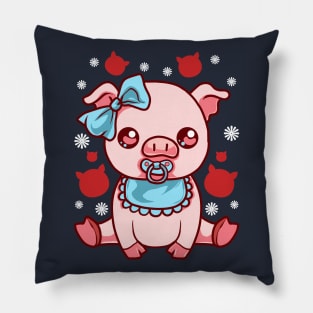 Cute Baby Pig Piglet Pillow