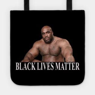 Black Lives Matter - Barry Wood Large Black Man Tote