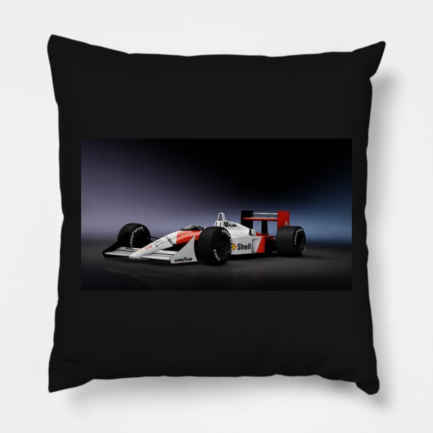 McLaren-Honda MP4/4 R02 Pillow by Z31Chris