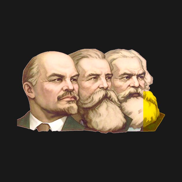 Lenin Engels Marx by givemefive