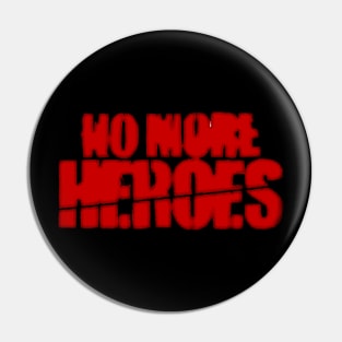 NO MORE HEROES LOGOS Pin