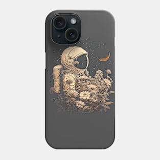 Flowers for the moon Phone Case