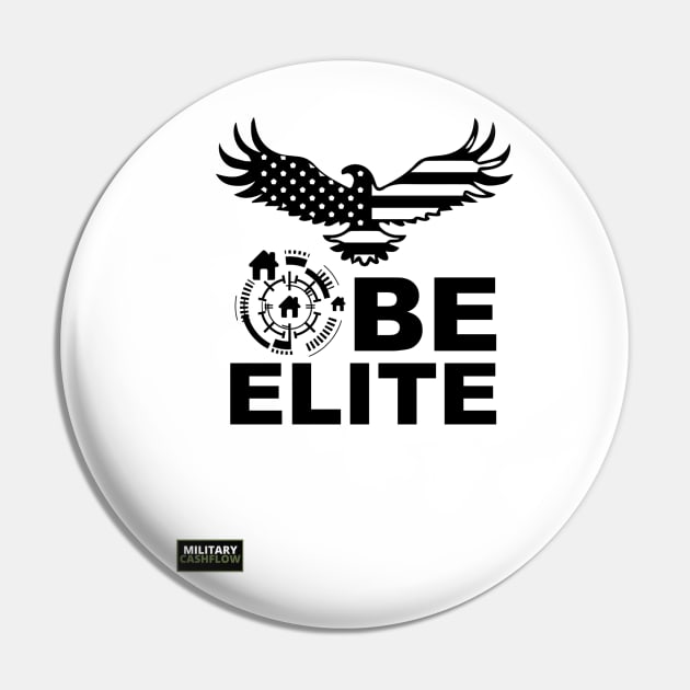 Be Elite: Sniper Edition Pin by Military Cashflow