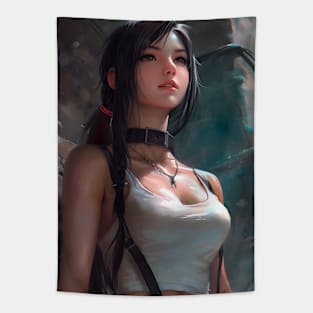 FF7 Rebirth Tifa Lockhart Tapestry