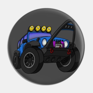 Blue 4x4 Pin