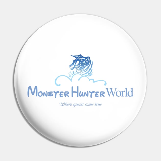 Monster Hunter World Resort Pin by CCDesign