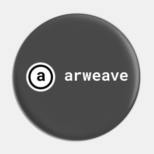 Arweave Hodl Shirt Pin