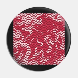 Red Dragon Scales Pin