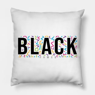 Black Power Pillow