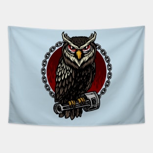 Owl Piston Tapestry