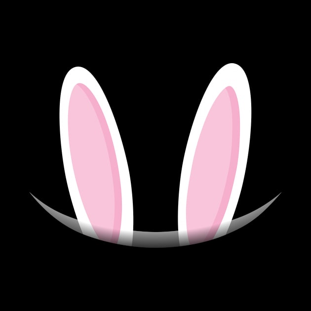 Hidden Bunny Ears Easter Cute Happy Easter Gift by peter2art