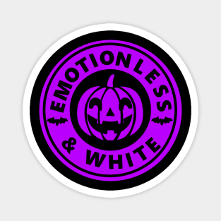 Emotionless and White Purple Magnet