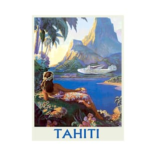 beauty tahiti retro art T-Shirt