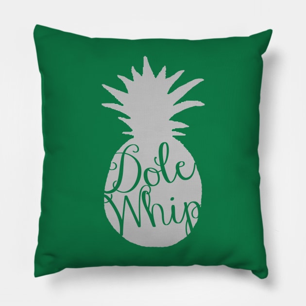 Dole Whip Pillow by MelissaJoyCreative