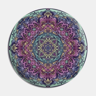 Icy Mandala Pin