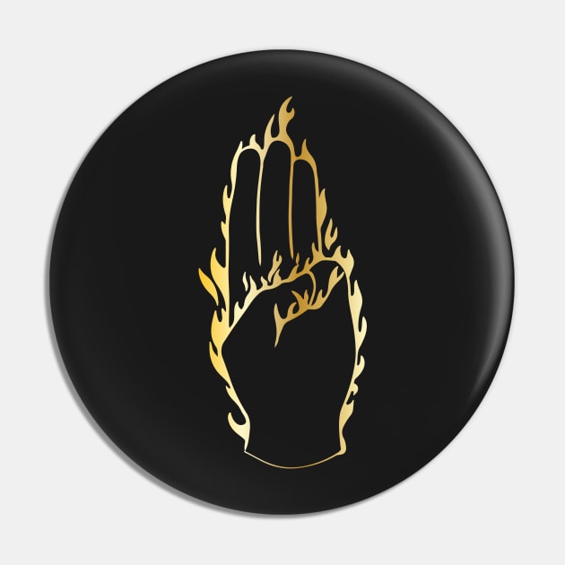 Mockingjay Salute -  Hunger Games Pin by maya-reinstein