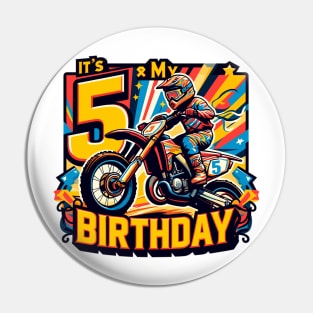 5th Birthday Pin