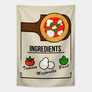 Margherita Pizza Tapestry