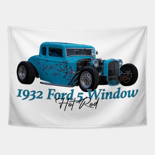 1932 Ford 5 Window Coupe Hot Rod Tapestry