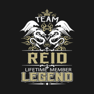 Reid Name T Shirt -  Team Reid Lifetime Member Legend Name Gift Item Tee T-Shirt