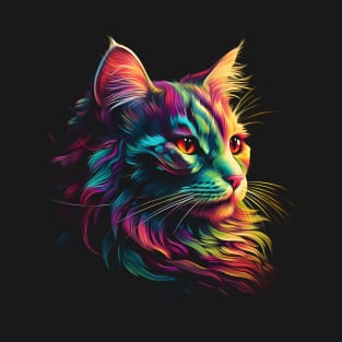 Neon Kitty #18 T-Shirt