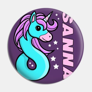 Sanna Unicorn Pin