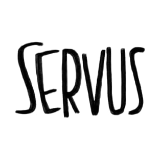 Servus, Begrüssung T-Shirt