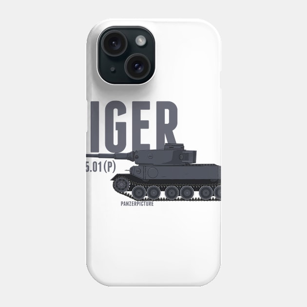 Tiger P Phone Case by Panzerpicture