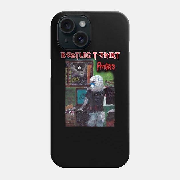 Bootleg T-shirt pt.2 (parody design) Phone Case by Producer