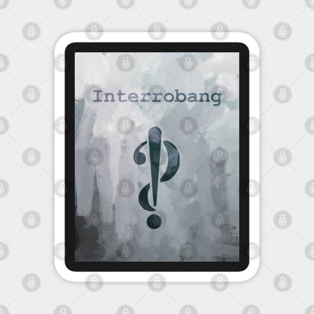 Interrobang Magnet by Nigh-designs