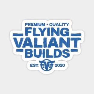 Flying Valiant Builds (Handpainted - Blue) Magnet