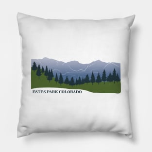 Estes Park Colorado Pillow